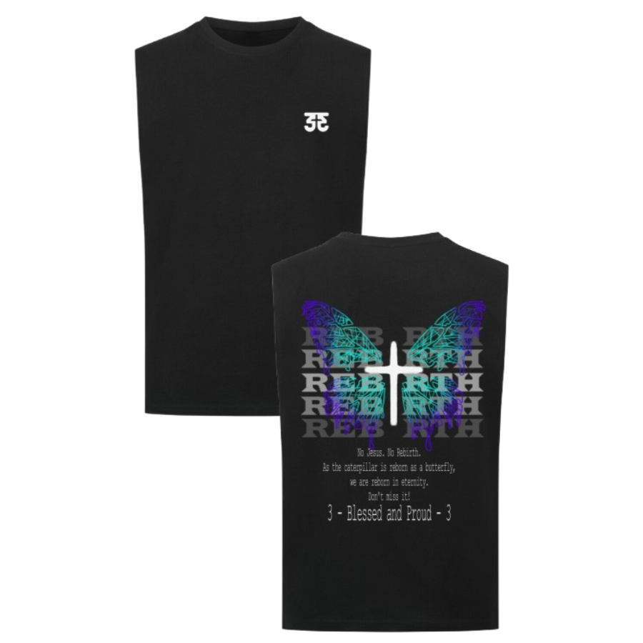 Oversized Tanktop - Butterfly