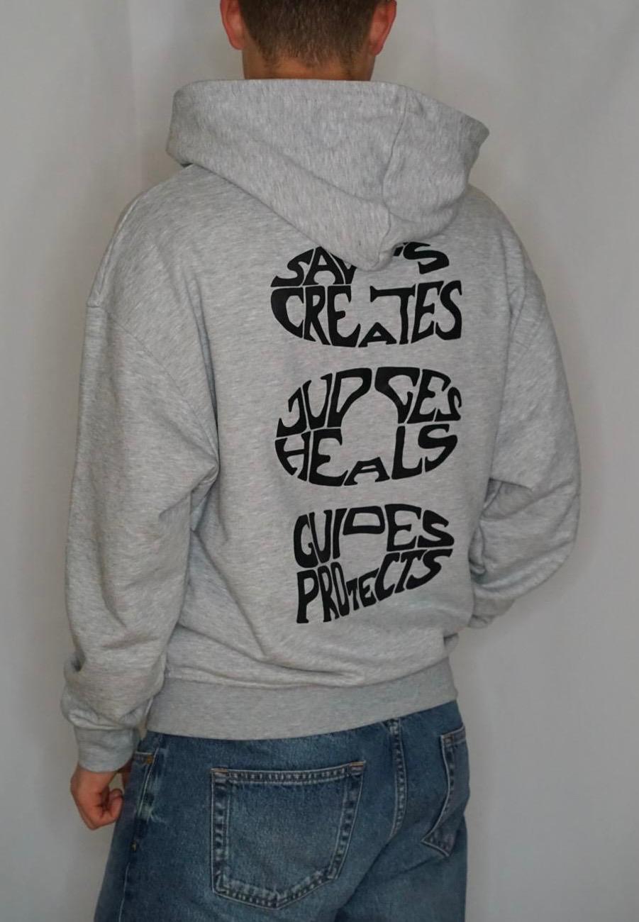 Oversized Zipper - GOD